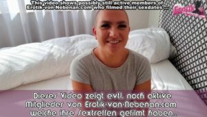 Füllige deutsche Teen Paulina Schubert lernt Fickfilm